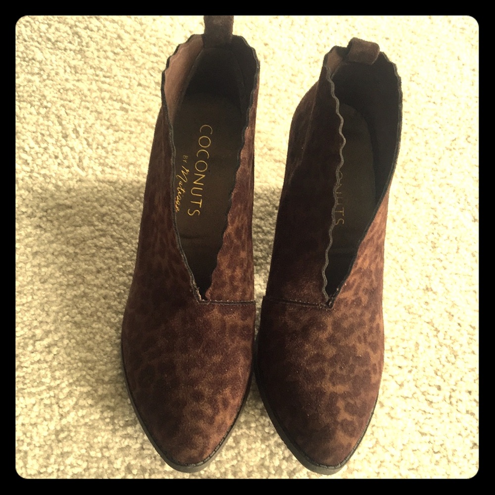Matisse Cheetah Booties